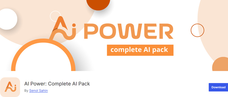 افزونه هوش مصنوعی Ai Power