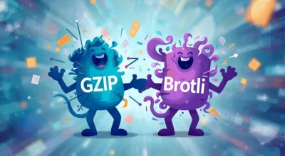 مقایسه Gzip و Brotli برای افزایش سرعت سایت